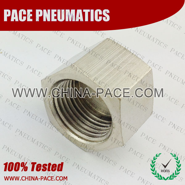 Pohf,Brass air connector, brass fitting,Pneumatic Fittings, Air Fittings, one touch tube fittings, Nickel Plated Brass Push in Fittings